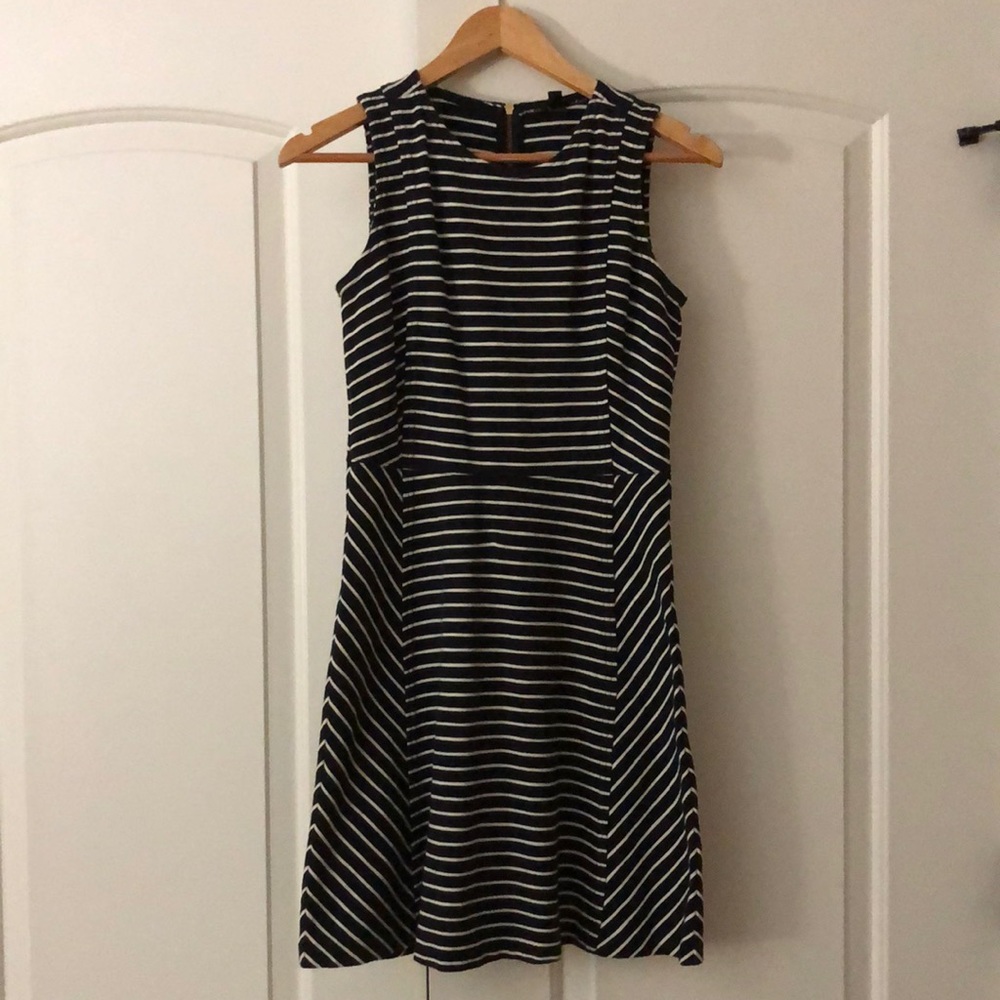 J. Crew striped summer dress